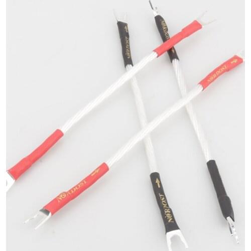 Nordost ODIN silver Plated jumper audio cable over machine line fever speaker cable speaker cable