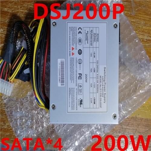 New PSU For CWT SATA*4 200W Power Supply DSJ200P
