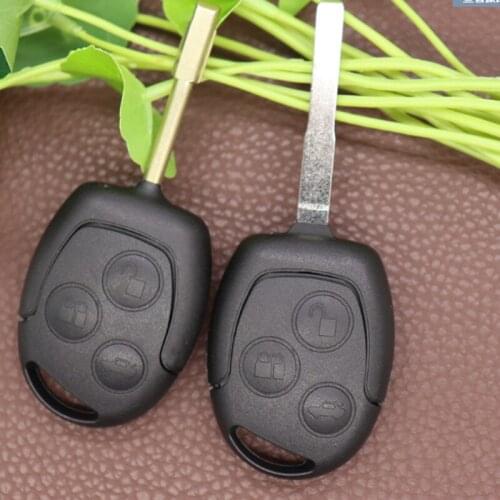 DAKATU 3 Buttons Replacement Remote Car Key Shell Case Cover For Ford Mondeo Focus 2 3 Festiva Fiesta Transit Remote Key Blade