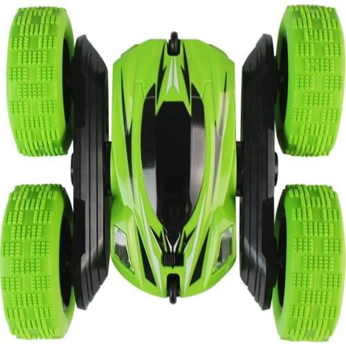 JJRC RC Stunt Car Tumbling Drift Crawler Vehicle 360 Flips Double Sided Rotating Tumbling 1:24 2.4G 4CH RC Car Toys Gift For Kid