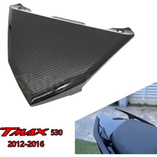For Yamaha TMAX530 T-MAX530 Tmax530 Motorcycle Accessories Carbon Fiber Tail Lamp Cover Rear Tail Plate 2012 2013 2014 2015 2016