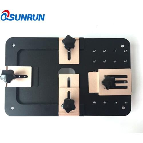 Gold & Black Universal Metal Mould LCD Screen Mold Jig Holder Clamp/Chuck for Mobile phone OCA Laminating
