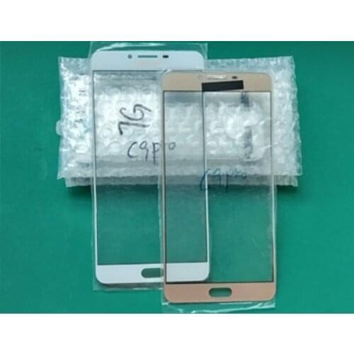 1pcs High Quality For Samsung Galaxy C5 C5000 C7 C7000 C8 C8000 C9 Pro C9000 Touch Screen Panel Front Outer Glass+oca film Lens