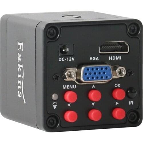 2020 HDMI VGA Upgrade 1080P SONY IMX307 Industry Video Microscope Camera C Mount For PCB Observe Soldering Repair