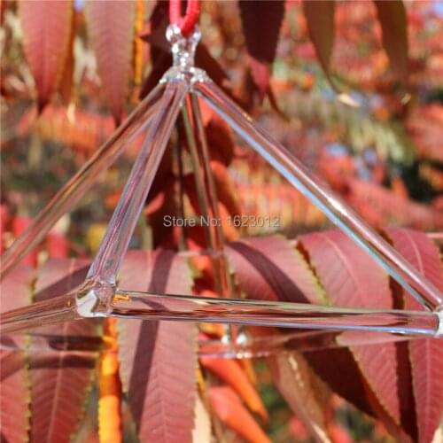 3inch and 8 inches quartz clear crystal pyramid for healing