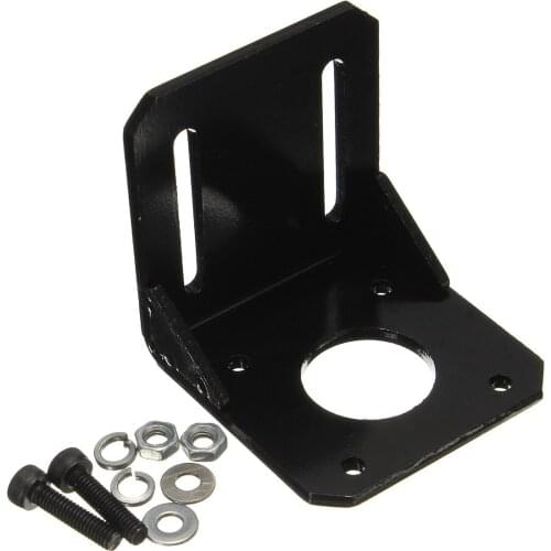 42mm L Shape Alloy Steel Mounting Bracket For NEMA17 Stepper Motor