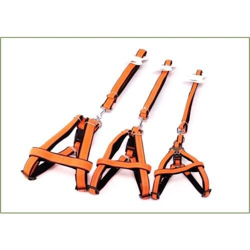 50 pcs/lot Dog leash collar pet harness pet products Reflective leashes adjustable collar dog accessories