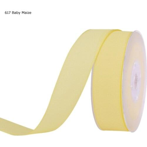 1" inch (25 mm) Double sided granulated ribbon grosgrain edge