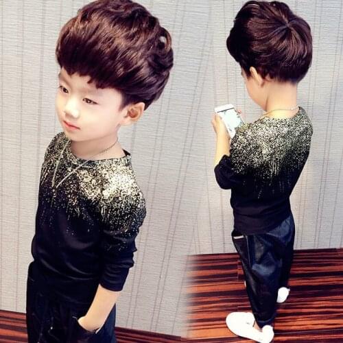 Boy Tshirt kids spring autumn clothes Tops children t-shirts for baby boys t shirts long sleeve 100 110 120 130 140 150