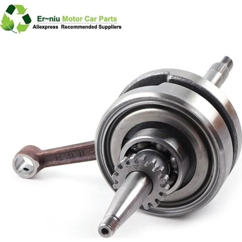 GY6 139QMB 44mm Stroker Crankshaft, Performance Crank for 49cc & 50cc Scooters GY6 Crankshaft 16T 22T