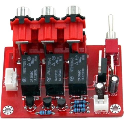 DC12V Three-way input Audio Input Switching Board YJ00309
