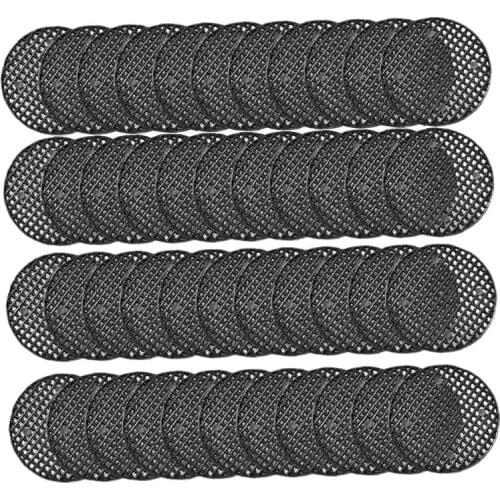 200 Pcs Flower Pot Mat, Absorbent Flower Pot Hole Round Mesh Mat Drainage Pad Plant Pot Bonsai Bottom Grid Mat (4.5CM)