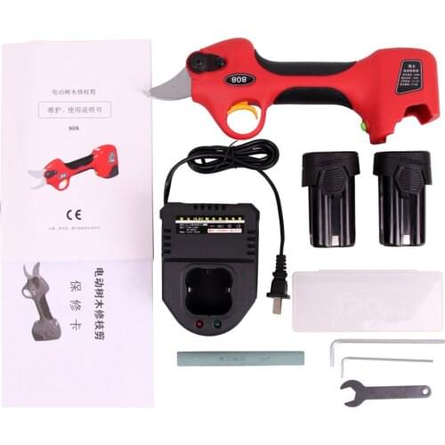 Lithium battery orchard pruner best garden tools (CE certificate 8 working hours) 808