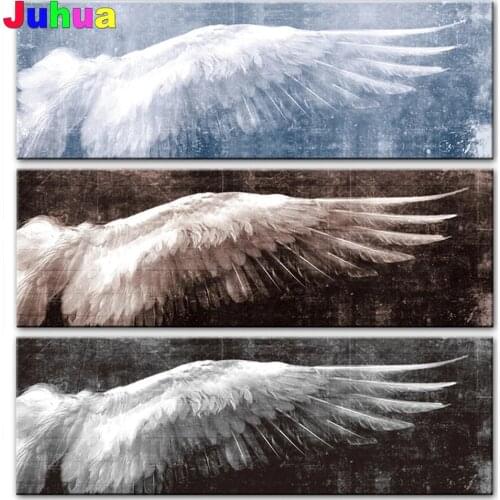 Angel Wings Vintage 5D Diy Diamond Painting full round square diamond Embroidery gift Mosaic stitch Set modern home decor