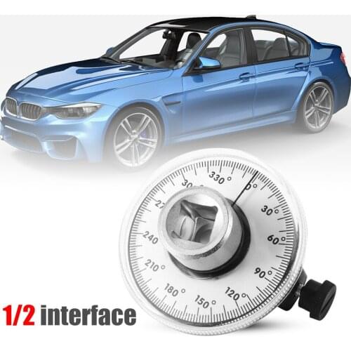 Auto Garage Repair Hand Tool Set Wrench Measuring Automotive Meter Tool Adjustable 1/2 Inch Drive Torque Angle Gauge