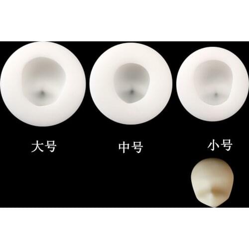 The new face of ultra light translucent silicone soft clay mold face