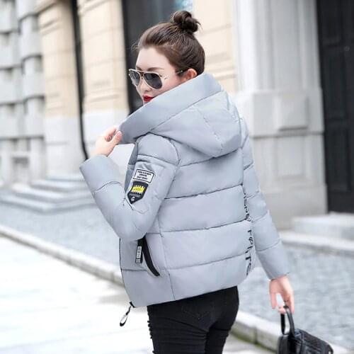 New Design 2019 Winter Jacket Women Hooded Cotton Padded Outwear Female Coat Casaco Feminino Inverno Short parka