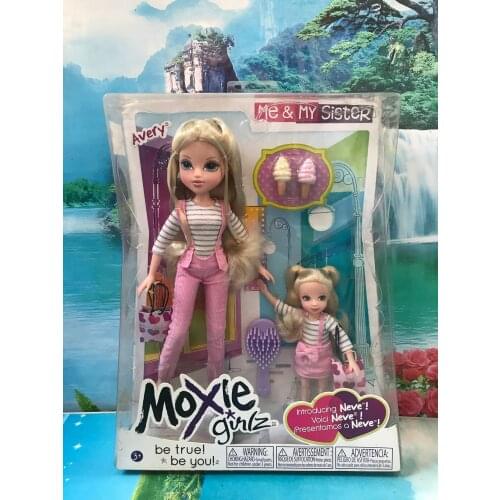 Original Box moxie girls doll magic-snow dress up doll the best girl gift