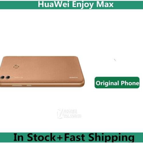 Original HuaWei Enjoy Max 4G LTE Mobile Phone Snapdragon 660 Android 8.1 7.12" 2240x1080 16.0MP 3 Cameras Fingerprint OTA GPS