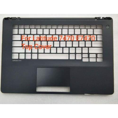 NEW Laptop Palmrest For Dell Latitude 7470 E7470 C shell Keyboard cover black US layout Fingerprint hole DP/N:0TPK4C TPK4C