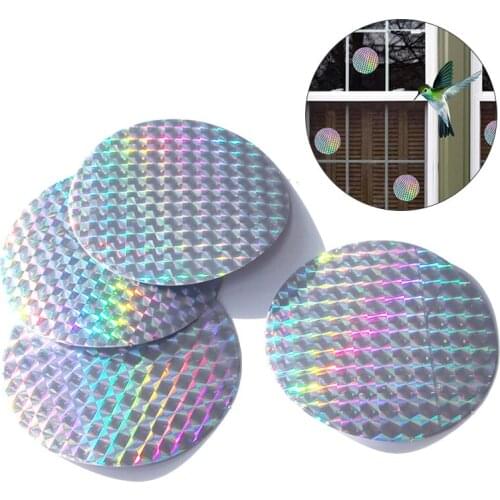 20pcs/lot Bird Repellent Film Safety Reflective Bird Repellent Sticker Self-adhesive Waterproof Bird Repellent Tape Laser Film