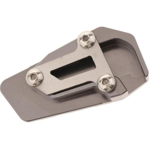 Motorcycle Metal Rear Foot Brake Lever Pedal Footpeg Extension Peg Pad Replace for BMW S1000XR 15-18, Silver