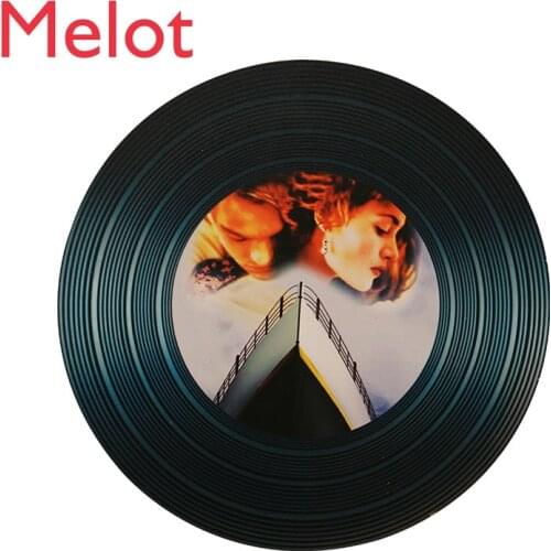 European Retro Gramophone Record Home Decorations Bar Restaurant Bedroom Wall Small Pendant Wall Wall Hangings