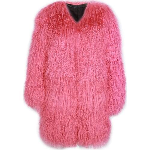 YOLOAgain Natural Fur Coats