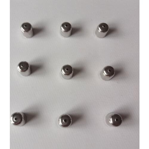 1000pcs Metal End Cord Fitting Clasps Hooks Crimp End Beads Caps Jewelry Material Charms Jewelry Making DIY Jewelry Accessories