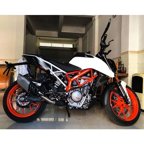 125 Motorcycle Exhaust Middle Link Pipe Accessorie For 390 250 RC125 RC390 RC390 2016 2017 2018 Slip-on