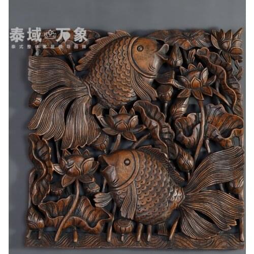 45CM green grass pear sandalwood ambitious exhibition ornaments carved mahogany eagle crafts
