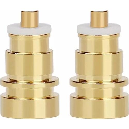 Female Pin Earphone For A2DC Gold Plated Metal Audio Jack Super Stability Converter Adapter Plug For E40 E50 E70 CKS1100 LS400