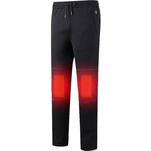 Electric USB Heating Pants Intelligent Constant Temperature Heated Trousers for Cold Weather Outdoor Camping Hiking Motorcycling