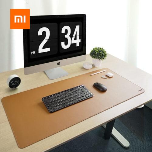 Xiaomi MIIIW Oversized Leather Cork XXL Mouse Pad Non-Slip Desk Mat 2-sided Waterproof Tightly Seamed Computer PC Game Mouse Pad