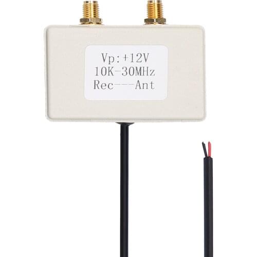 Mini-Whip Active Antenna Module Medium&Short W-ave Active Antenna System Radio Receiver DC9-15V Power with 10KHz-30MHz Working