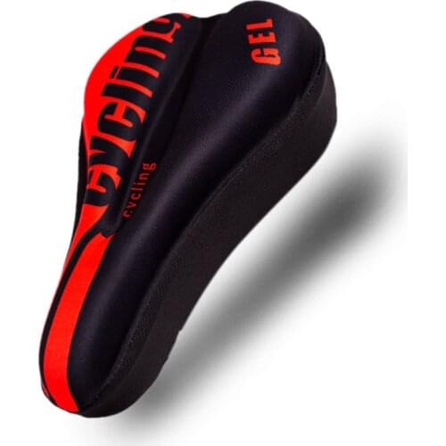 Mountain Bike Cushion Cover Universal Silicone Thickened Road Bike Soft Foam Comfortable Car Seat Cover Riding Seat Cover