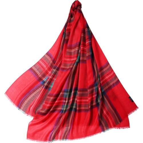 2021New %100 Pure Cashmere Worsted Shawls Women Thin Fashion Beach Sunscreen Scarf