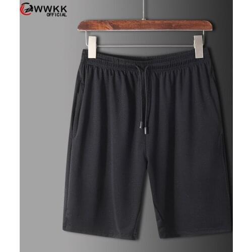 WWKK 2021 New Mesh Running Shorts Men Casual Quick Dry GYM Sport Shorts Fitness Jogging Workout Shorts Men Sports Short Pants
