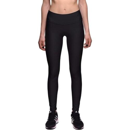 New Solid Black Fitness Leggings Elastic Women High Waist Sportwear Yoga Pants S To 3xl 3 Patterns