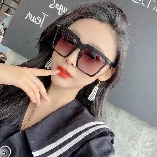 2021 Hot Brand Fashion Vintage Oversized Square SABRINA Style Sunglasses Women ins Brand Design Sun Glasses Oculos De Sol UV400