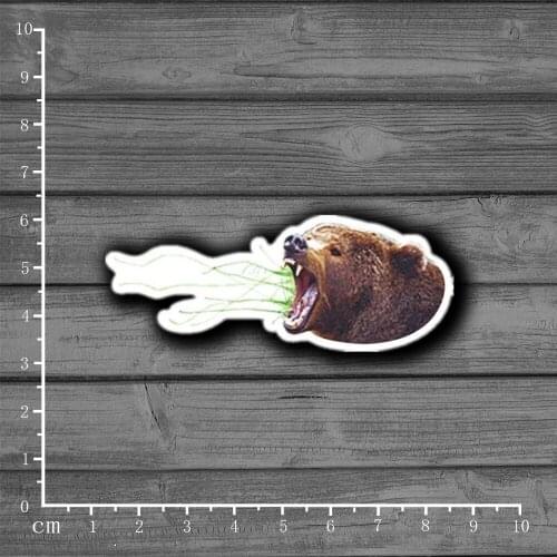 Roaring Bruins Stationery Graffiti Suitcase Kids Toy Sticker Decor For Ablum Scrapbooking Laptop Notebook Sticker[Single]