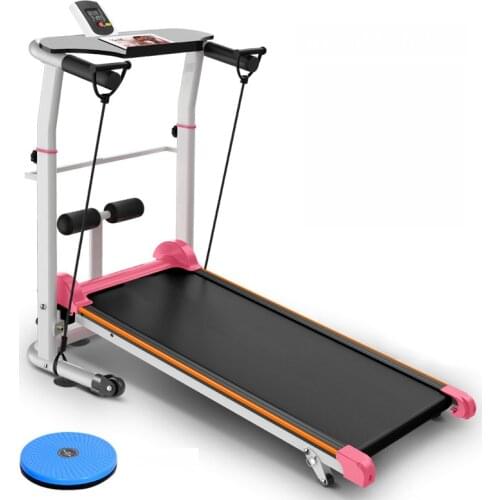 Folding Home Gym Treadmill Running Machine with LED Display, Multi-Functional Fitness Equipment