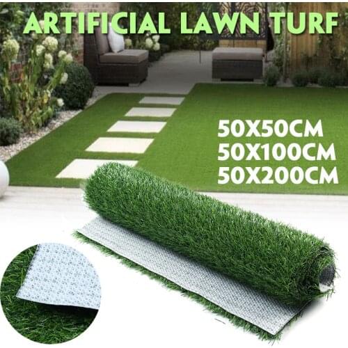 High Quality Soft Artificial Lawn Turf Grass Artificial Lawn Carpet Simulation Outdoor Green Lawn for Garden Patio Landscape