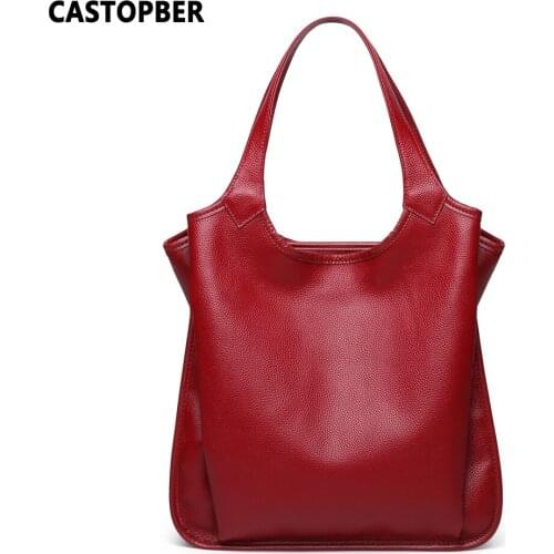 Ladies Wing Tote Bags For Women Large Cow Genuine Leather Shoulder Handbags Simple Design European And American Style Brand