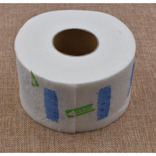 1 Roll Neck Paper Strip Disposable Professional Stretchy Neck Band Protector for Hair Dresser Cutting Salon Supplies