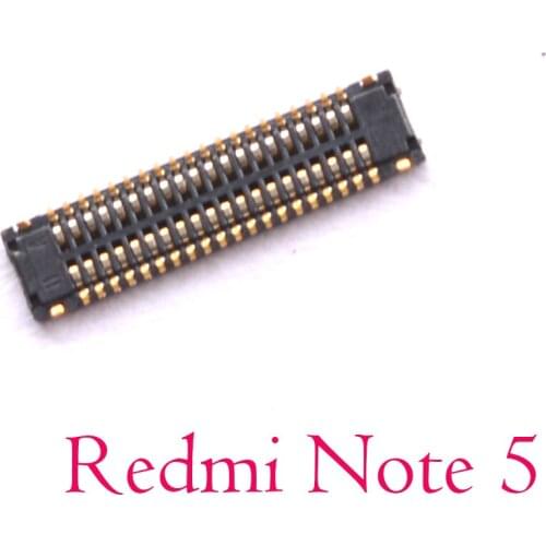 2x LCD Display touch digitizer screen flex FPC connector on motherboard for xiaomi Redmi note 5 note5 pro