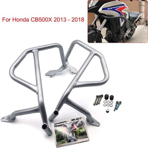 2018 For HONDA CB500X 2013 2014 2015 2016 2017 2018 Motorcycle Motorbike Front Engine Guard Crash Bars Frame Protector Bumper