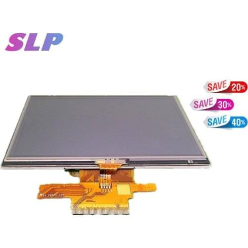 4.3"inch Complete LCD Screen for TomTom tom via 110 130 GPS NAVIGATION LCD display with touch screen digitizer Free shipping