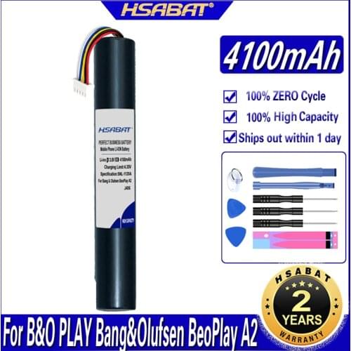 HSABAT J406 4100mAh Battery for B&O PLAY Bang&Olufsen BeoPlay A2/Active/BeoLit 15/BeoPlayBeoLit 17 Speaker Accumulator Batteries