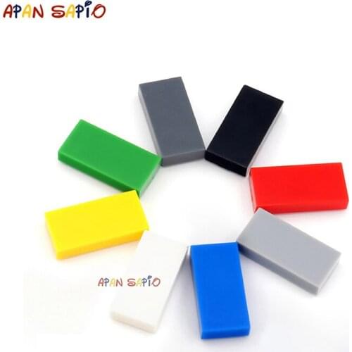 1000pcs DIY Building Blocks Smooth 1x2 Thin Figure Bricks Educational Creative Toys for Children Size Compatible With 3069 30070